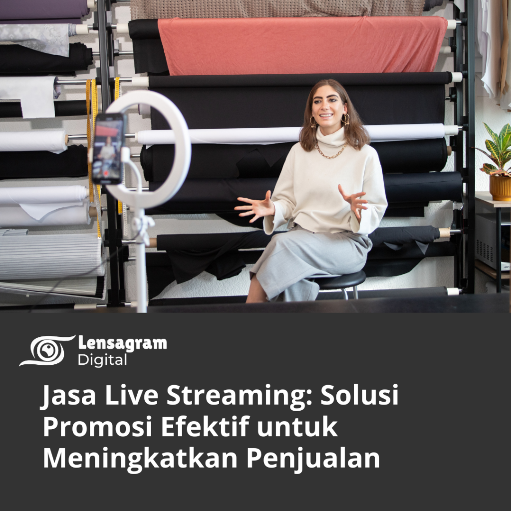 Jasa live streaming Thumbnail