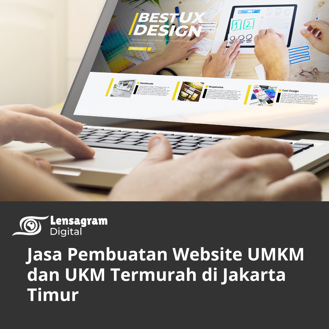 jasa pembuatan website UMKM dan UKM termurah di Jakarta Timur Thumbnail