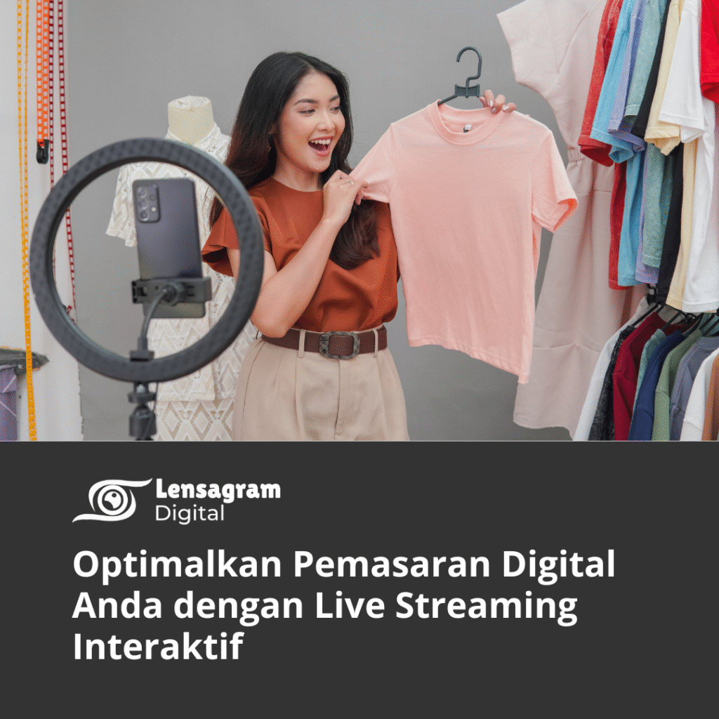 Live Streaming Interaktif untuk Pemasaran Digital Thumbnail