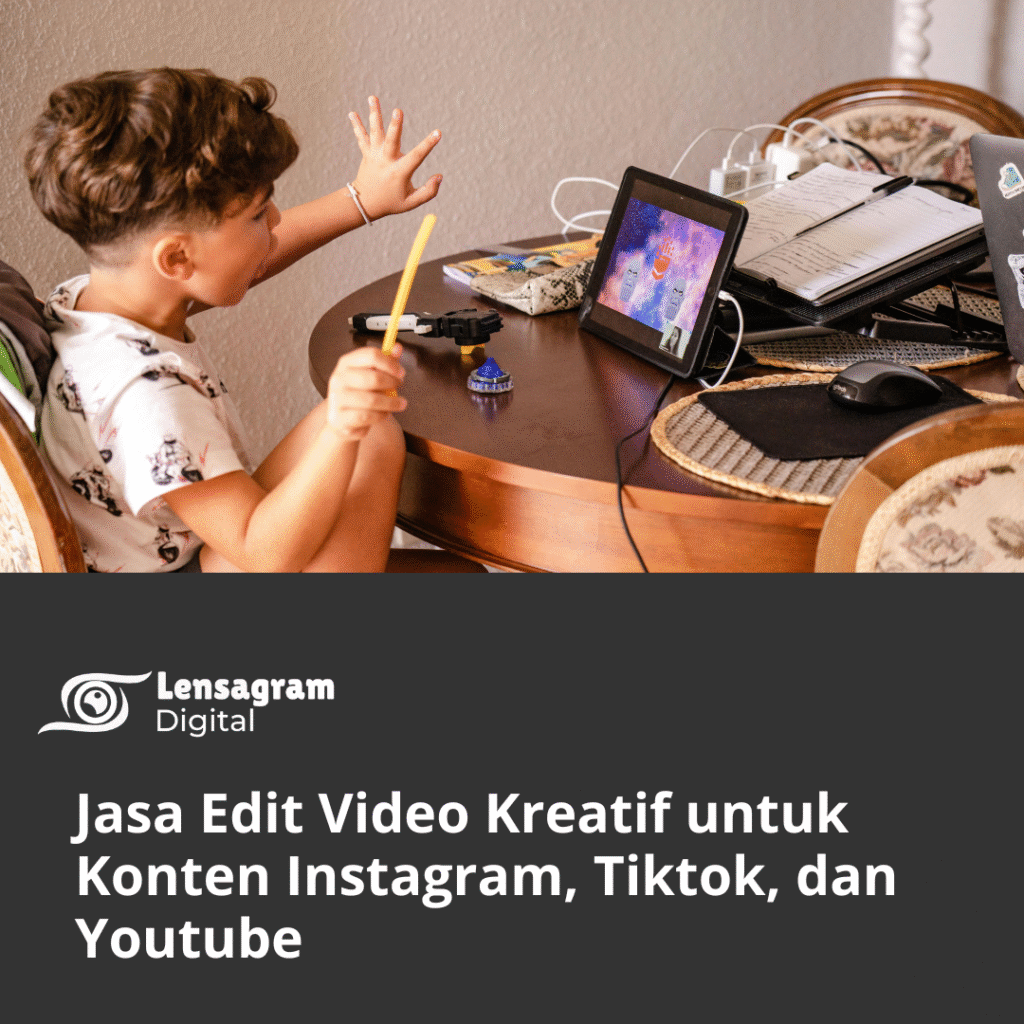 Jasa Edit Video Kreatif Instagram TikTok YouTube Thumbnail