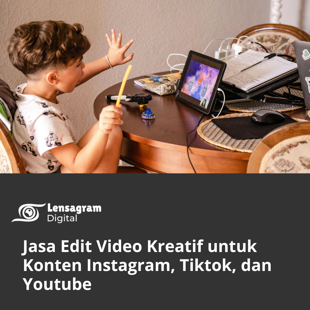 Jasa Edit Video Kreatif Instagram TikTok YouTube Thumbnail