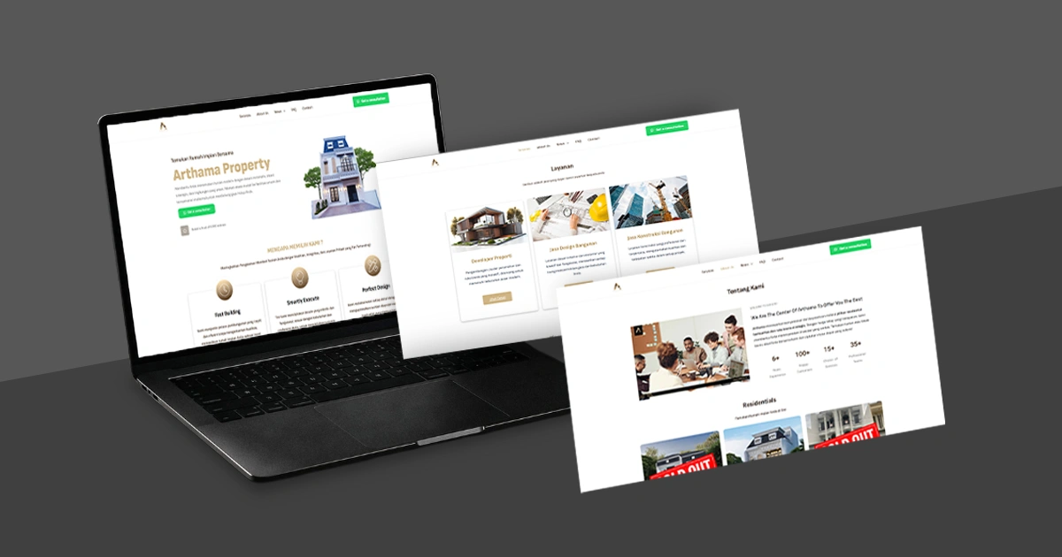 Arthama Property Website