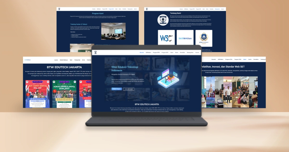 BTW Academy Website