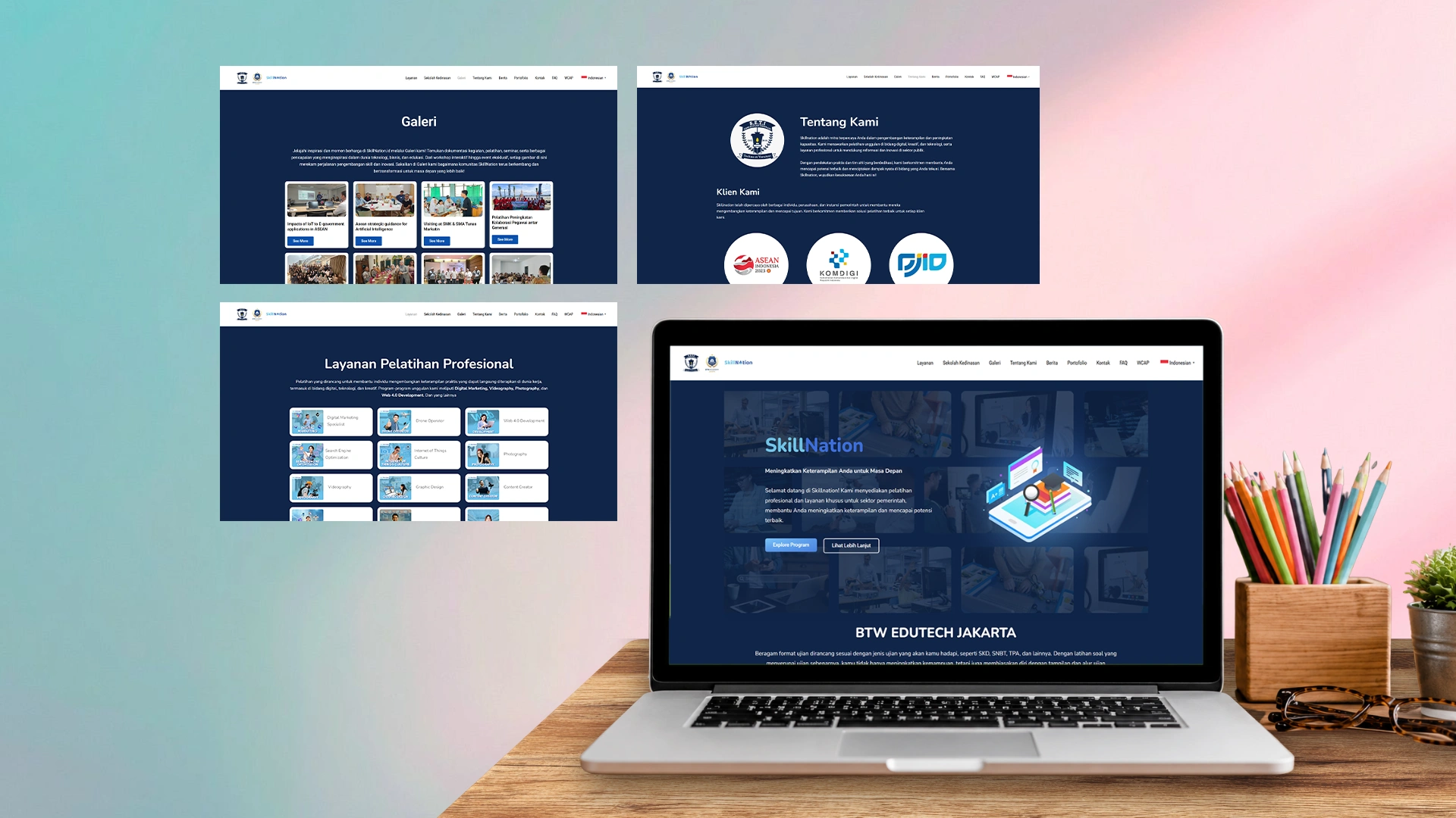 SkillNation Website
