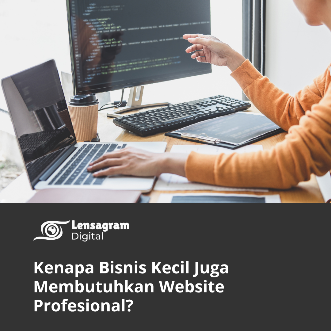 website profesional untuk bisnis kecil