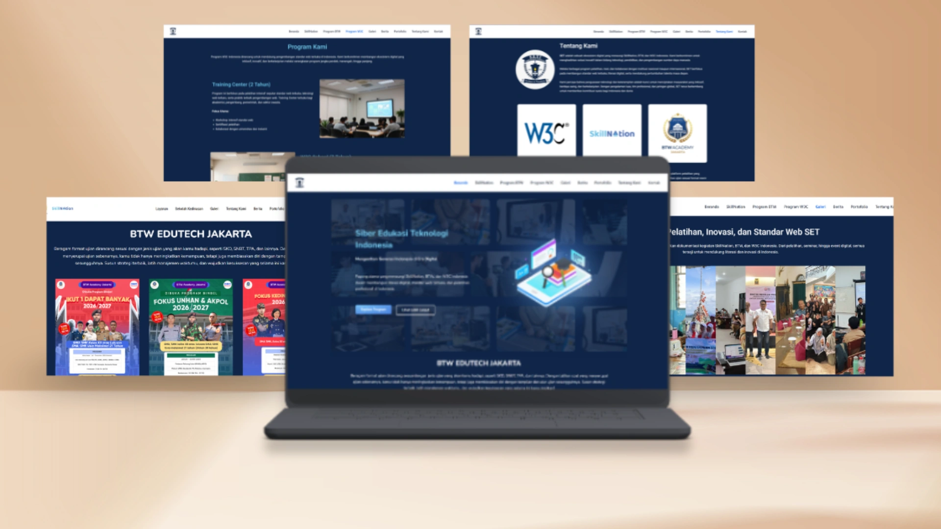 BTW Academy Website